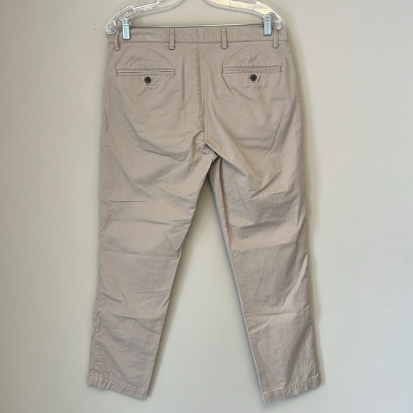 Club Monaco Men’s Nude Slim Fit Casual Pants size 33x32 - Picture 2 of 6